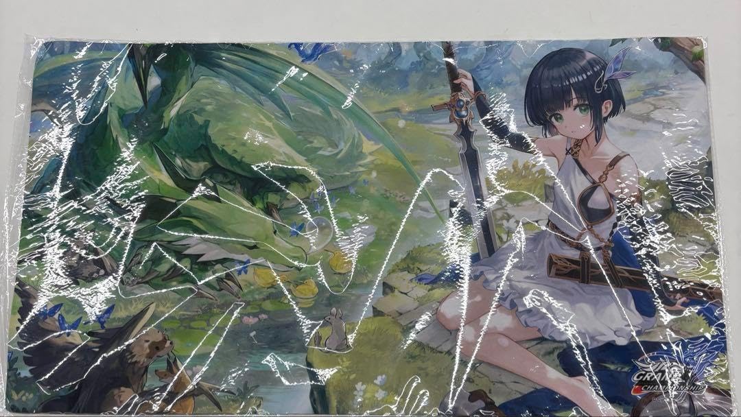 神椿TCG カードゲームプレイマット V.W.P 花魁鳥ver.花譜 理芽 CARD